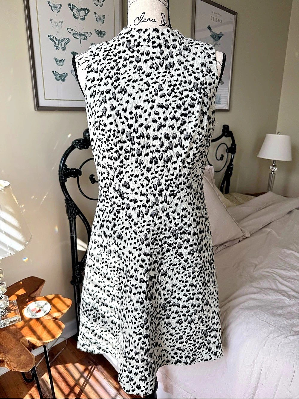 LOFT Women's Animal Print Mini Dress Size 8